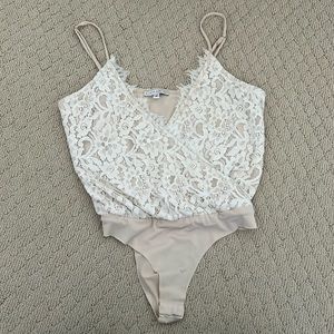 South moon under lace bodysuit
